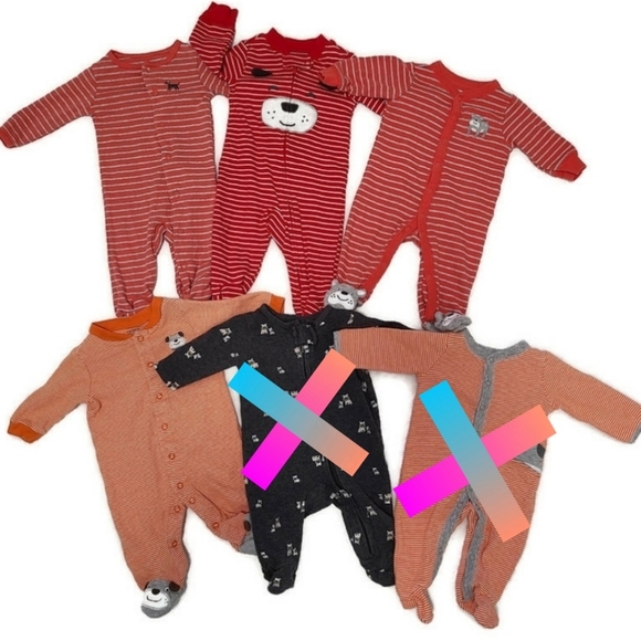 Carter's Other - Carter's Dog Puppy Sleep & Play Lot 3M